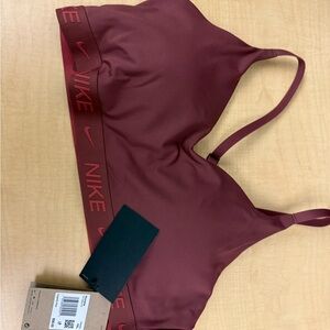 Nike Dark Red Women's Sports Bra